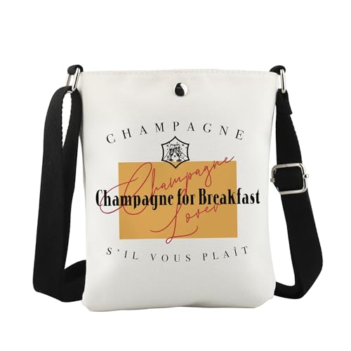 WCGXKO Vous Plait Crossbody Bag French Cockktail gift Mimosa breakfast for champions