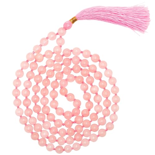 Gemstone Japa Mala Beads Necklace & Wrist Bracelet