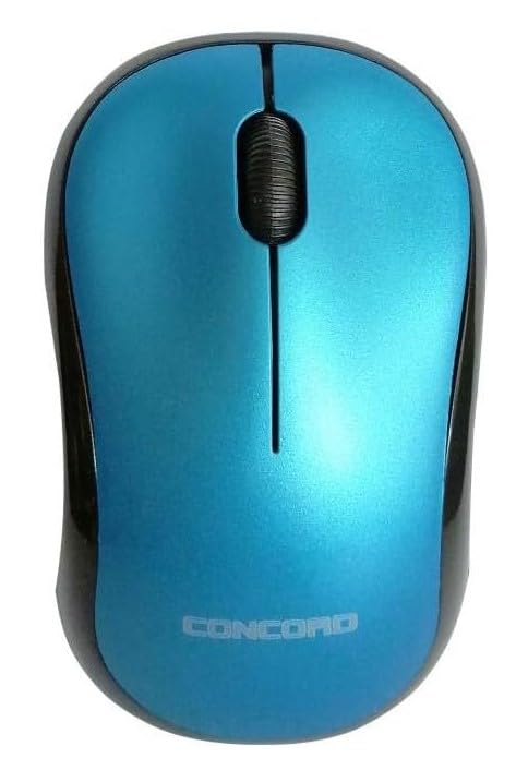 CONCORD Wireless Kablosuz 3D Mouse (Mavi)