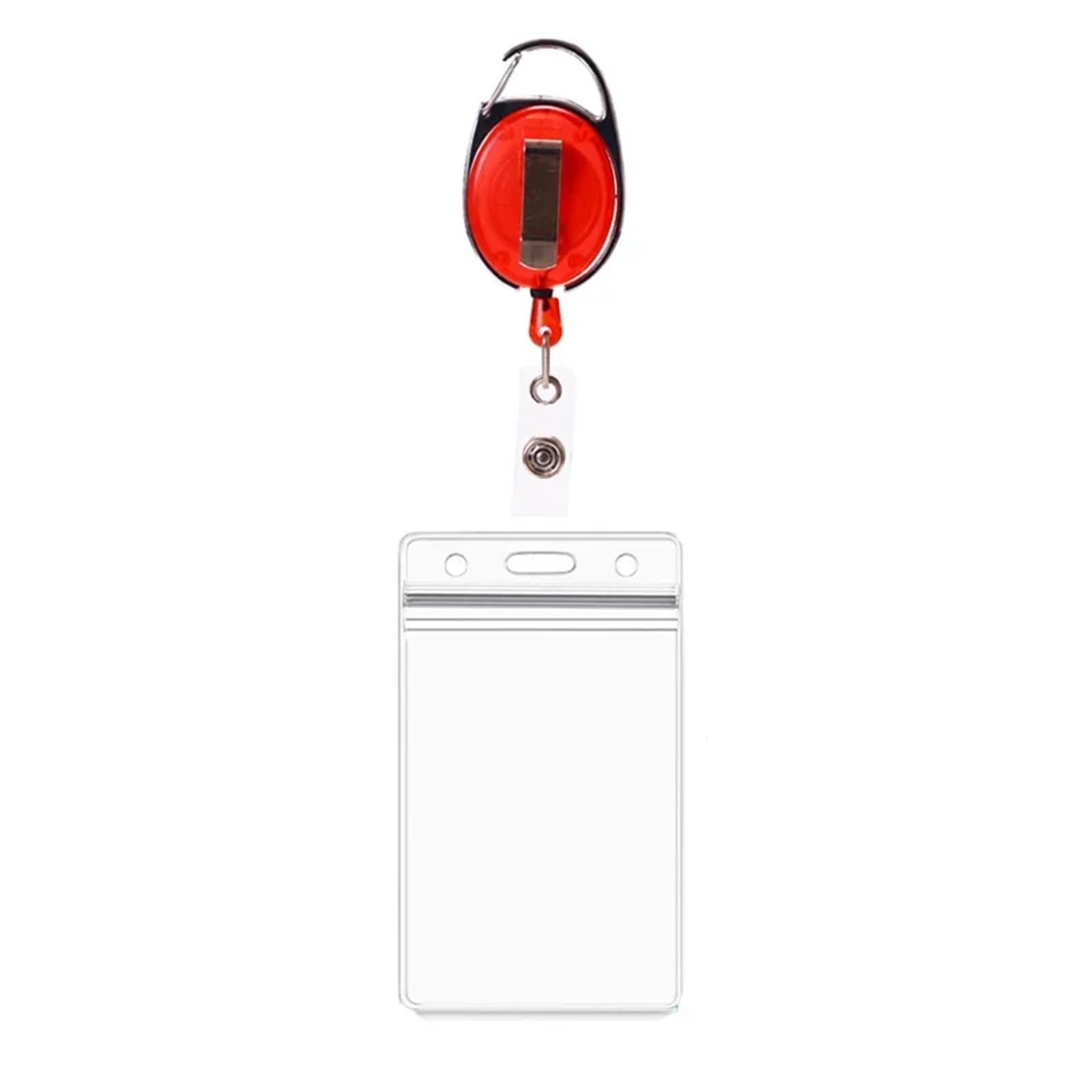 Enrouleurs de badges rétractables – Lot de 10 porte-badges rétractables pour infirmière, cartes de visite, de travail, porte-nom (couleur 2)