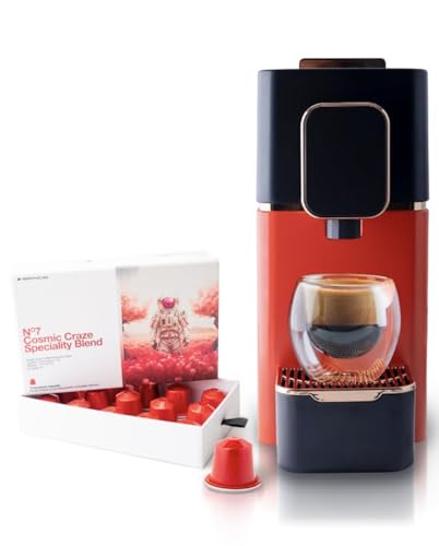 Image of Space Coffee Horizon One : Mars Edition | Home Espresso Machine | 15 Free Specialty Coffee Pods | Fully Customisable Settings | 1-year No Frills Warranty