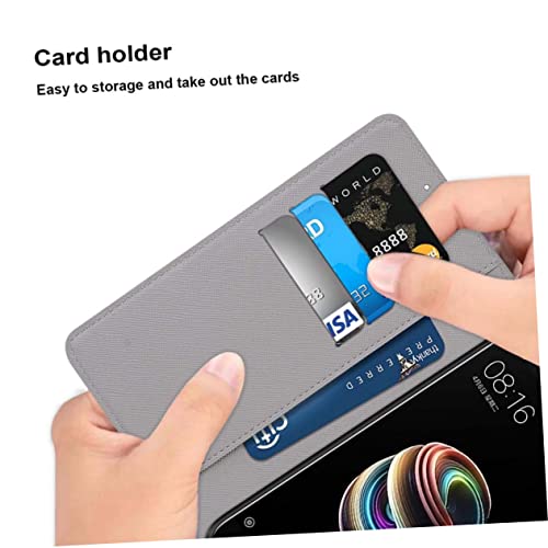 Coque de téléphone PU antichoc Uonlytech protection intégrale avec support vidéo
