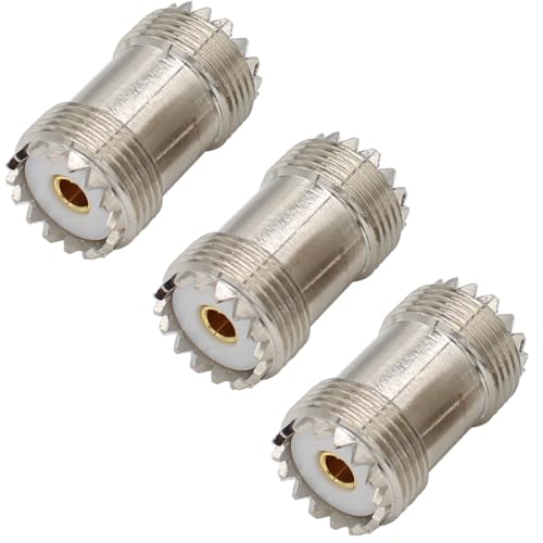 exgoofit Conector PL259 Coaxial Femenino 3 unidades miniatura 1