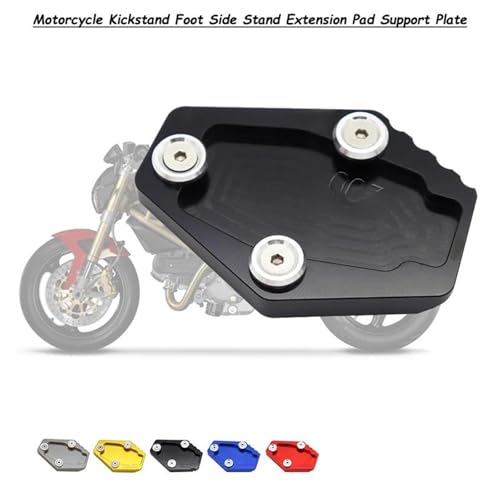 Support latéral CNC pour béquille Ducati Multistrada et Monster