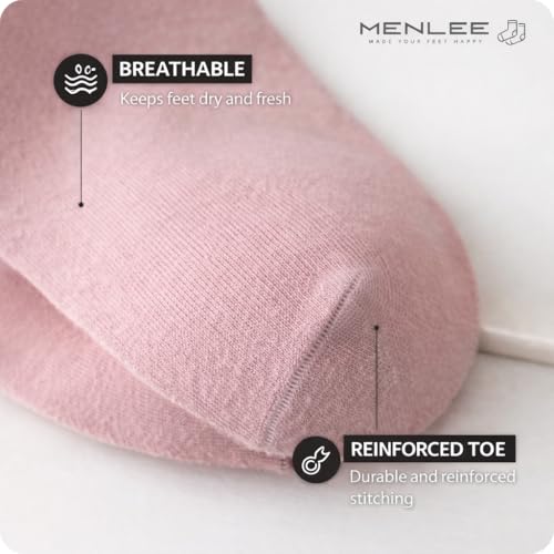 Image of Cotton Socks for Woman | Summer Socks for Women | Women Ankle Length Socks, Soft & Stretchable, Pastel Cute COLOURS, Lightweight Anti-Odor Daily Wear Gym Sports Athletic Socks