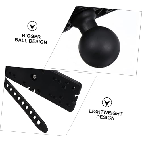 Support de détecteur de poisson VILLCASE en nylon noir pour canoë