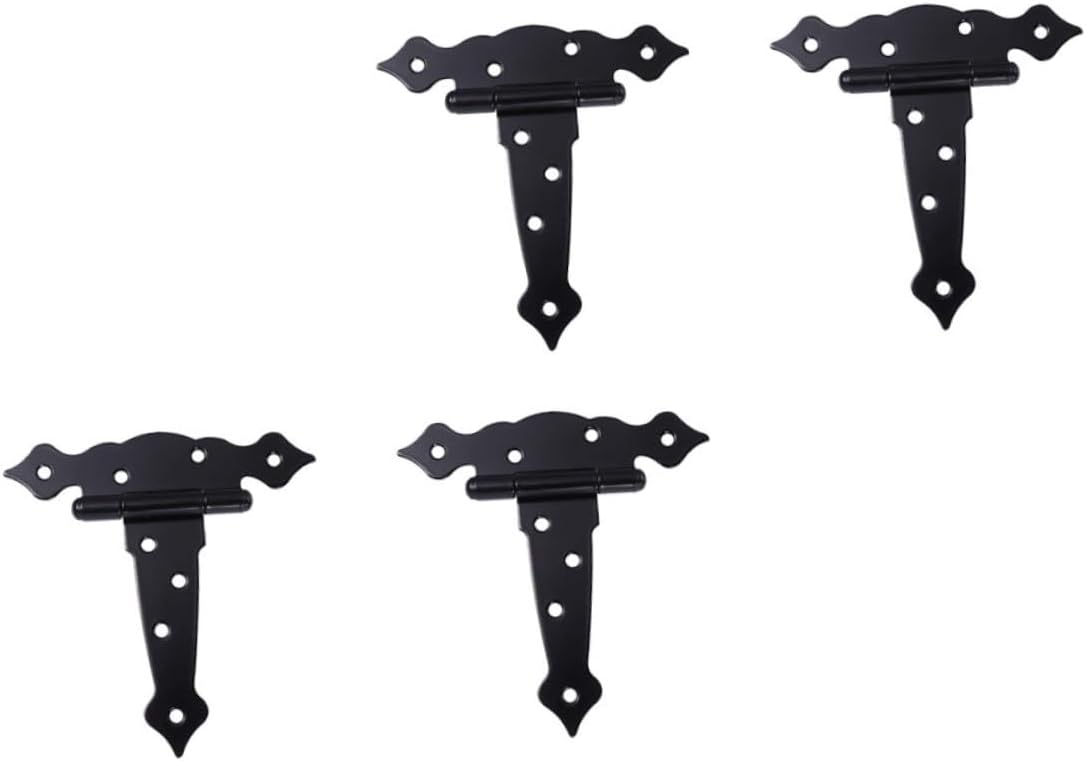 DOITOOL 4pcs Heavy Duty Hinges Door Hinges for Wooden Doors Gates Sheds Easy to Install for Use