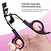 Kaasage Eyelash Curler with Pads, Lash Curler with 5 Extra Silicone Replacement Pads, Achieve Perfect Curls in 5 Seconds