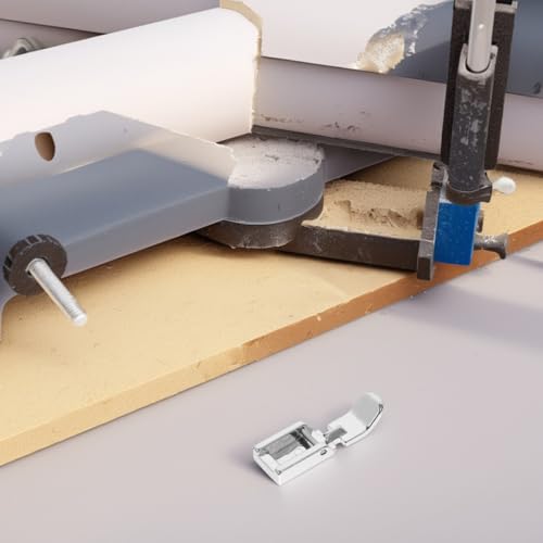 LIFKOME set de 3 pies prensatelas ajustables para máquina de coser miniatura 4