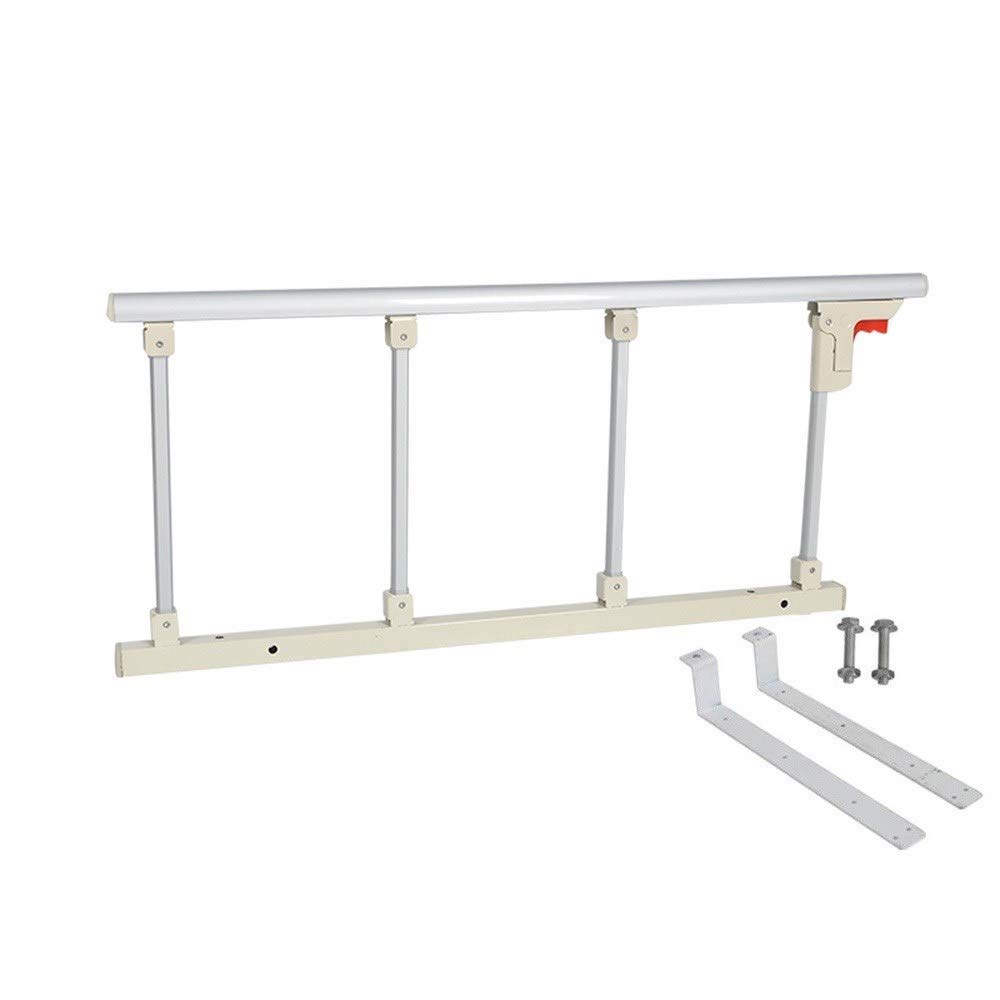 Barandilla De Cama Plegable Protector Lateral De Seguridad para Personas Mayores, Asa De Ayuda para Adultos Barandilla De Cama para Discapacitados Barra De Parachoques con Agarre De Metal pa
