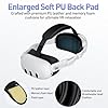 Head Strap with Battery for Meta/Oculus Quest 3/3S, 10000mAh Battery Pack for Extended 4-6 Hrs of Playtime, Fast Charging VR Power, Soft & Skin-Friendly PU Surface Enhanced Support and Balance in VR #3