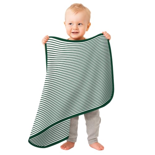 Image of College Baby Infant Striped /Solid Blanket, Unisex, One Size 37.5 X 33.5