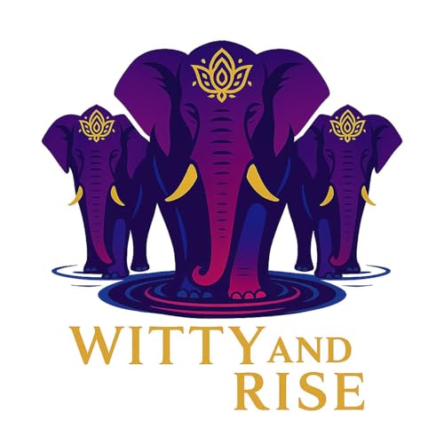 Page de couverture de Witty and Rise Podcast