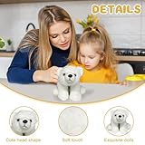 Zoom IMG-2 baishuwu peluche orso polare pelice Zoom IMG-2 baishuwu peluche orso polare pelice