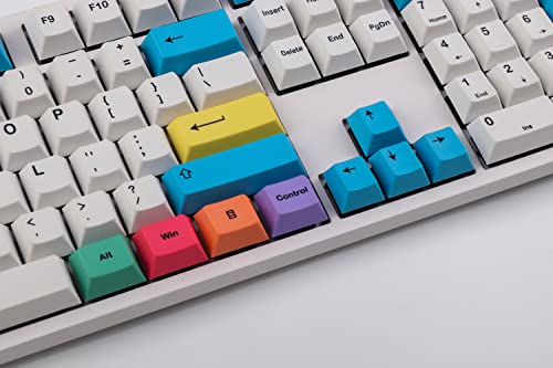 Image of Dye Sublimation Keycaps | Cherry Profile for Custom Merchanical Keyboard | 139 Keys (Chalk)