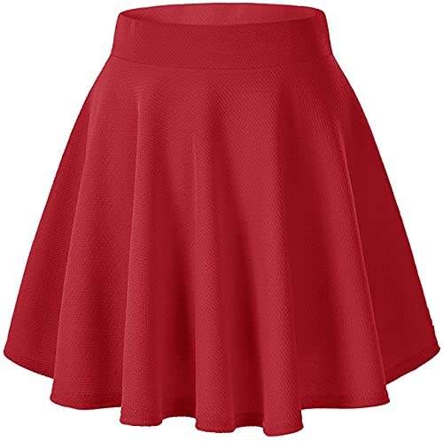 Image of Girls Kids Skater Skirts with Attached Inner Shorts (3 Years - 15 Years) rayon blend