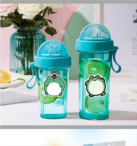 Timeg 50 Pcs Kawaii Frog Stickers For Water Bottles, Cute Cartoon Stickers For Kids, Teens, Adult; Vinyl Waterproof Stickers For Laptop, Luggage, Skateboard, And Guitar #TOP5