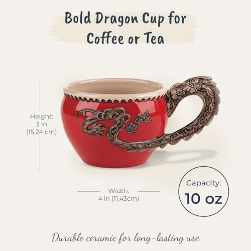 Blue Sky Ceramics Red Dragon Cup Multicolor miniatura 4