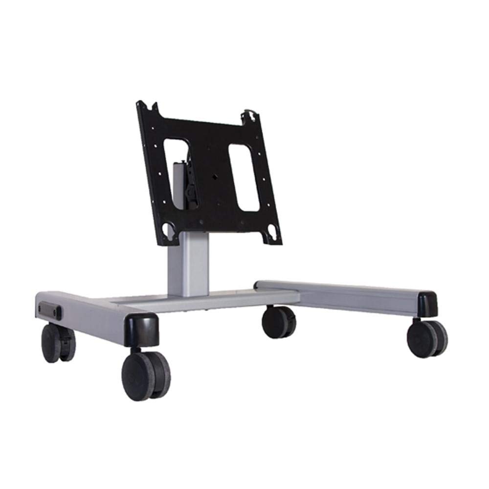 Chief PFQUB Large Confidence Monitor Mobile Cart, 200 lb Weight Capacity, 29.5" H x 36.1" W x 25.2" D, Black