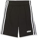 3-Streifen an den Seiten adidas Jungen Essentials 3-Streifen Knit Shorts, Black/White, 128