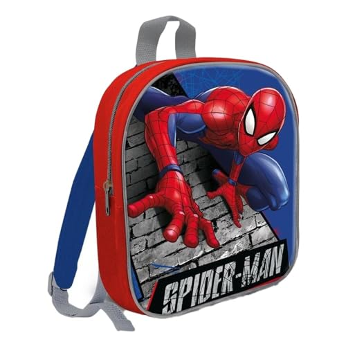 Mochila Spiderman Marvel 29cm - Sac à dos scolaire maternelle et loisirs petit format