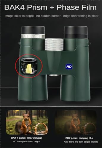 Binoculares profesionales 10x42 con trípode y adaptador para smartphone miniatura 3