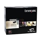 Lexmark Lexmark Toner Black High Cap. Pages 21.000, 12A8244 (Pages 21.000)