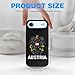 Coat of Arms of Austria Flag Austrian Emblem Case Compatible with iPhone 17 Air Drop Protection Shockproof Anti Fingerprint Phone Cover Slim Fit Silicone Black