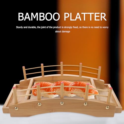Plato y bandeja pequeña para sushi estilo japonés amarillo miniatura 6
