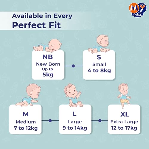 Image of SOOO GOOD Baby Diaper Pants With Aloe Lotion & Wetness Indicator | Soft & Comfortable | Fast Absorption, Rash-Free, Leak-Proof (Size-L, 9 to 14 kg, 30 Counts, Pack of 1)