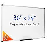 Mr. Pen- Magnetic Dry Erase Board, 24x36 Inches, White Board Dry Erase, Large White Board, Big White Board, Large Whiteboard for Wall