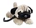 Peluche - Perro Pug, Carlino con Correa (Felpa, 22cm Longitud Completa) 3426004