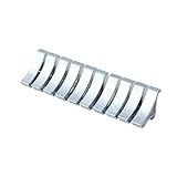 Shelf Clips Refrigerator Cooler Freezer Hooks Fridge Support Clamp Clip Replacement Buckles Tool Brace Stainless Steel Square(C)