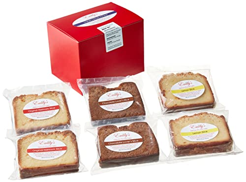 Emily's Heirloom Pound Cakes 6 Pack Assorted Slice Box