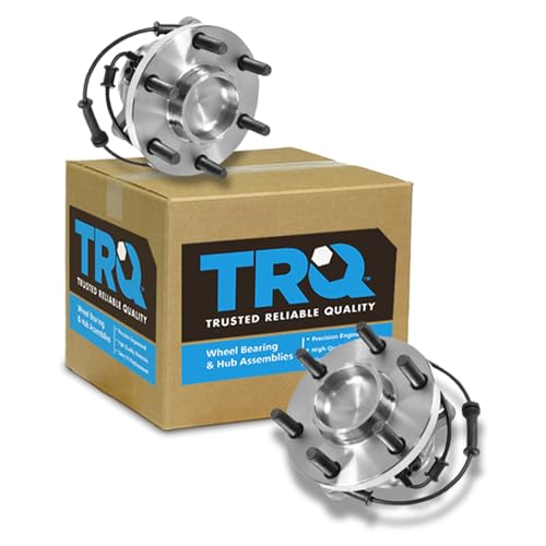 Image of TRQ Front Left and Right Wheel Bearing and Hub Assembly Set 2 Piece