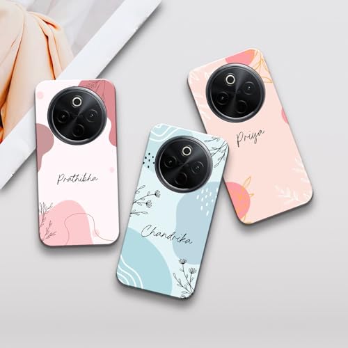Image of COLORflow Back Cover Compatible with Vivo T4 5G / Y300 Pro 5G / iQOO Z10 5G | Aesthetic Name Color Customized Back Cover Compatible with Vivo T4 5G / Y300 Pro 5G / iQOO Z10 5G