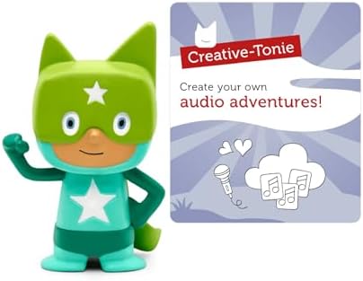 Tonies Superhero Creative Audio Character - Turquoise/Green