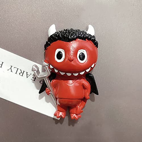 Refrigerator Magnets 4Pcs, Cartoon Character Fridge Magnets For Home Office Cabinets, Whiteboards, Photos, Decorative Refrigerator Magnets Kitchen Kit Halloween #TOP6