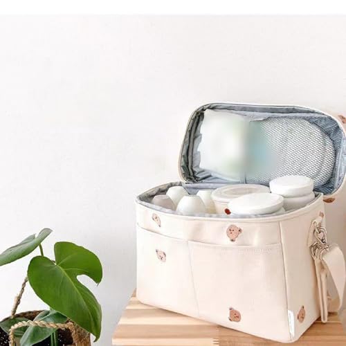Club Bollywood® Baby Diaper Stylish Storage Baby Stroller for Bottle Diaper Toys White|Baby | Strollers & Accessories |Organizers & Nets|1 Baby Baby Diaper - Image 2 thumbnail
