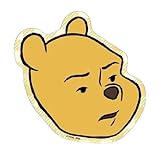 マリモクラフト プーさん ファニーフェイスシリーズ マウスパッド イエロー W188.6×H200mm以内 MCPH-244