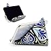 F-Q-T Phone Holder for Desk, Phone Pillow Stand for iPhone 13 14 Handmade Fabric Phone Stands Bean Bag Phone Holder (Bohemia Pattern)