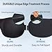 YIVIEW Sleep Mask for Back and Side Sleeper Pack of 3, 100% Light Blocking 3D Eye Masks for Sleeping, Lightweight & Breathable Eye Cover for Women Men, Zero Pressure Night Blindfold