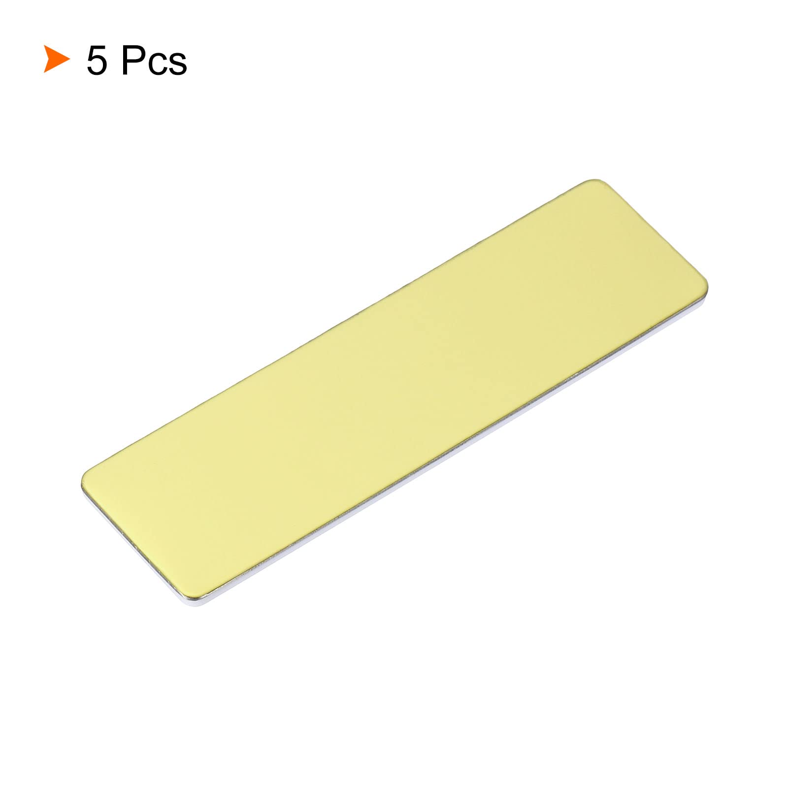 Amazon | PATIKIL 7 x 2cm ネームプレート ネームタグ 名札入り