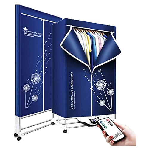 1500W Heated Clothes AirerElectric Clothes Airer Dryer Indoor, Fast Drying Multi-Speed Heated Drying Rack for Clothes, Save Electricity Save Time Load Capacity 30KG