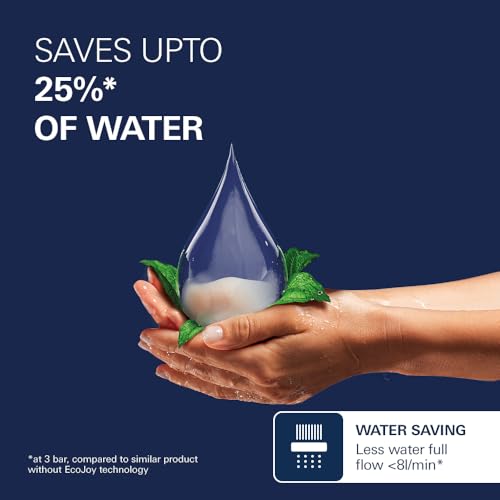 Image of Grohe Tempesta 110 Hand Shower Spray For Bathroom| 3 Modes | Wall Mounted | 4.3 Inches Wide | Water Saving Feature | Easy To Clean & Perfect Spray Pattern |10 Years Warranty | Chrome Finish | 28261003