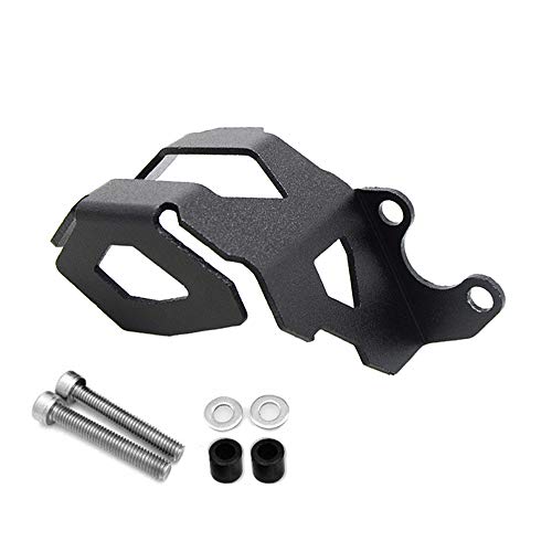 Ajcoflt Motocicleta Bomba de freio dianteiro Reservatório de fluido Guarda Protetor Copo de óleo Tam