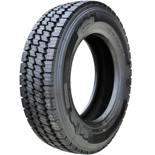 Evoluxx EDR202 All-Season Commercial Drive Radial Tire-245/70R19.5 245/70/19.5 245/70-19.5 133/131M Load Range G LRG 14-Ply BSW Black Side Wall