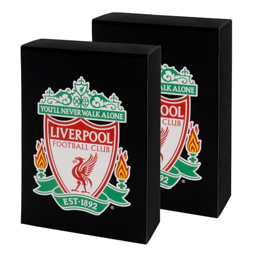 Liverpool F.C. Playing Cards - Official Football Gift 52-Card Deck, 2 Pack