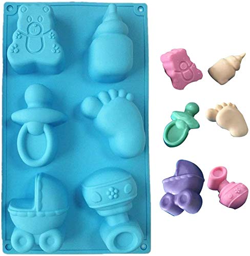 First Try Silicone Mold for Handmade Soap, Cake, Jelly, Pudding, Chocolate, Dessert etc.. (6 Cavity Baby Tool) (B08WHK2Q4H) Amazon Price History, Amazon Price Tracker