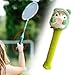 Badminton Racket Handle Cover Badminton Overgrip Stuffed Doll Cartoon Racket Handle Protective Cover Decorative, Green Penguin